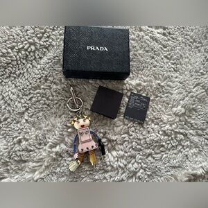 Prada Robot Trick Nancy Keychain.
